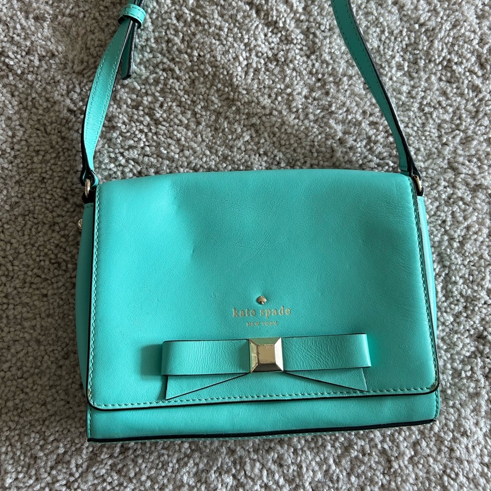 Kate Spade Blue Crossbody Bag with Adjustable Strap - Picture 2 of 6